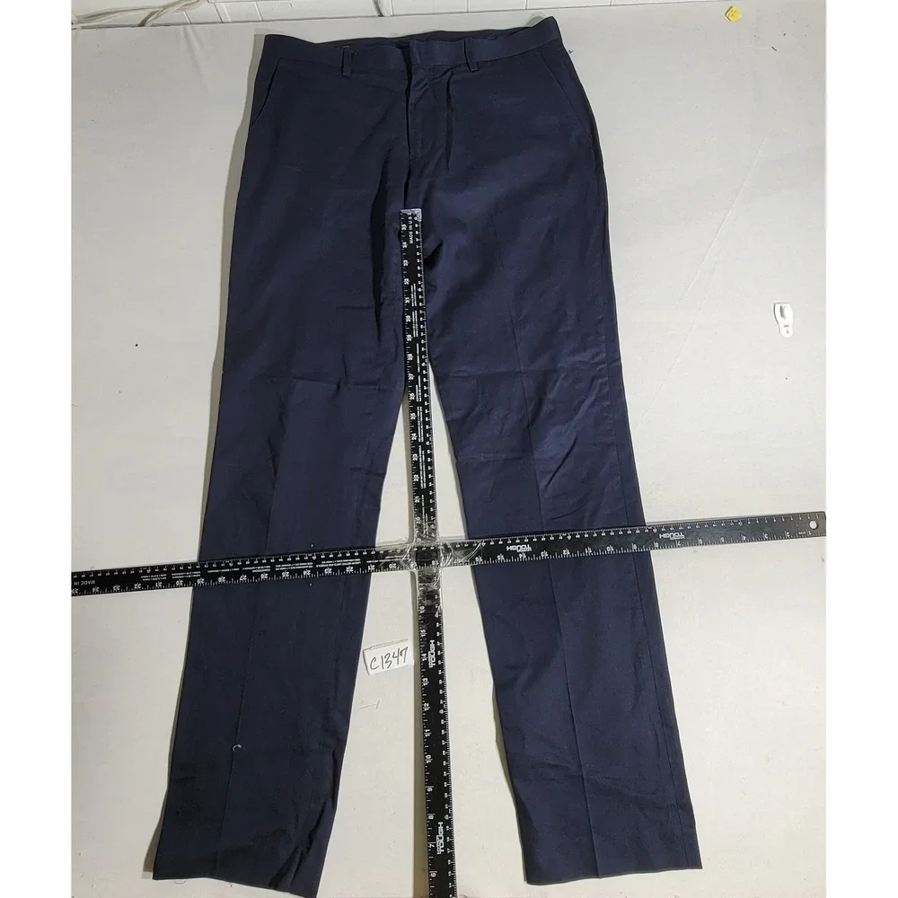 J.Crew Ludlow Slim Fit Navy Blue Dress Pants Trousers 32x34 Mens
